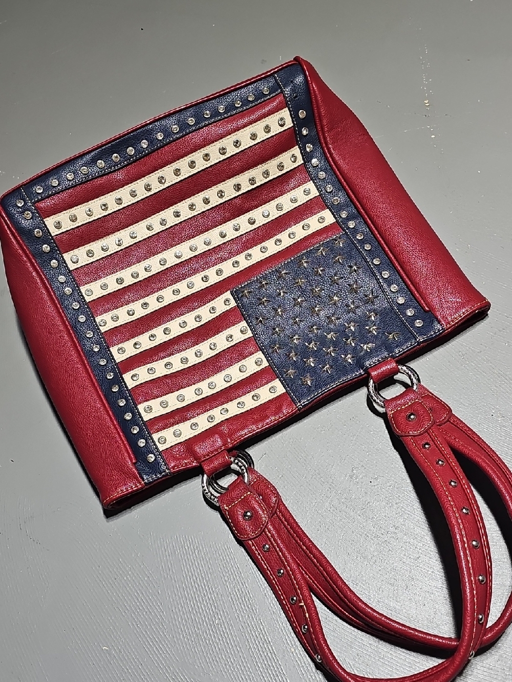 Montana West Bags American Pride Womens Conceal Carry Handbag Patriotic EUC - Picture 15 of 16
